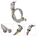 Hot Cold Faucet Spray Hose Replacement Set Spa Beauty Salon Shampoo Bowl Sink
