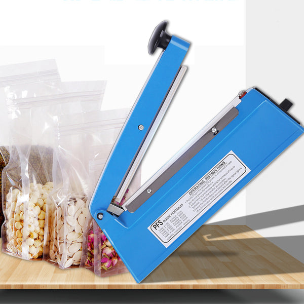 300W 200mm Impulse Heat Sealer Electric Plastic Poly Bag Sealing Machine