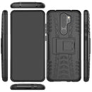 Bakeey 2 in 1 Armor Shockproof Non-slip with Bracket Stand Protective Case for Xiaomi Redmi Note 8 Pro
