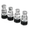 4pcs 3.8cmx1.5cm Tire Wheel Valve Tubeless Stem For Motorcycle Car