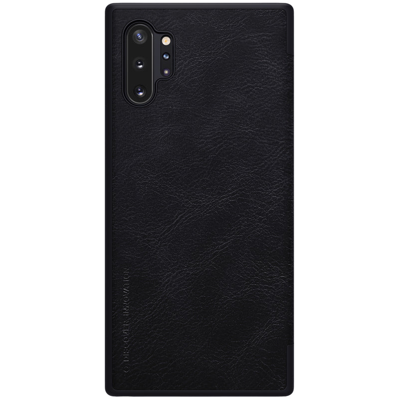 NILLKIN Flip Shockproof Card Slot Holder Full Cover PU Leather Vintage PC Protective Case for Samsung Galaxy Note 10+ / Note 10+ 5G