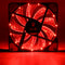 120mm 15pcs LED Light Neon PC Computer Case CPU Cooling Fan Mod Cooler 3Pin 4Pin