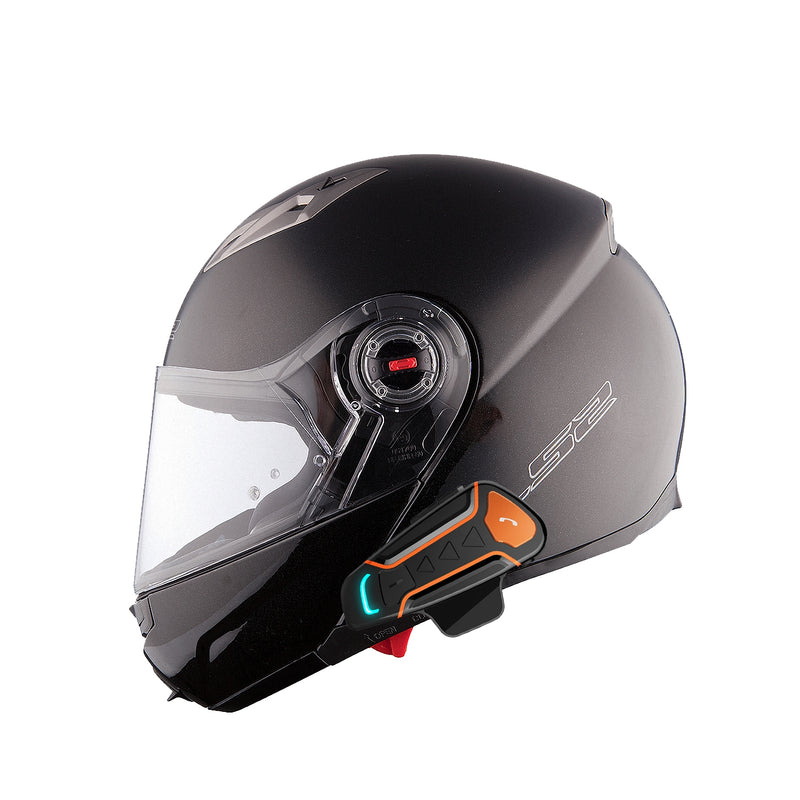 WT03 1000M Full-duplex 3 People Helmet Intercom Waterproof Motorcycle Headset Walkie Talkie With bluetooth Function