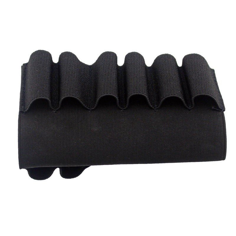 Nylon 6+2 Rounds Buttstock Cheek Rest Tactical Molle Magazine Pouch Cartridge Clip Gun Accessories