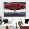Large Red Tree Canvas Modern Home Wall Decor Art Paintings Picture Print No Frame Home Decorations