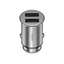 ROCK 4.8A Dual USB Ports LED Indicator Fast Car Charger For iPhone X 8Plus Xiaomi Mi8 Mix 2S S9