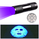 Black+Blue XANES U01 9x LED Violet Light Multifunction UV LED Flashlight Fluorescence Detection Pen