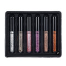 6pcs Glitter Eye Shadow Cosmetic Makeup Shimmer Pigment Loose Powder Nude Eye Shadow Maquiagem