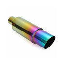 Universal 304 Stainless Steel Car Rear Exhaust Pipe Racing Tail Muffler Tip Pipe