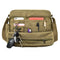 7L Shoulder Bag Canvas Big Capacity Messenger Bags Outdoor Camping Crossbody Bag