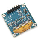 3Pcs 0.96 Inch 6Pin 12864 SPI Blue Yellow OLED Display Module For