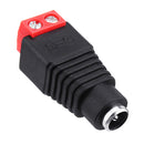 10Pcs CCTV Cameras 2.1mm x 5.5mm Female DC Power Plug Adapter Jack Adapter Connector Plug Socket CCTV Security Camera Surveillance LED