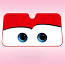 Eyes Heated Windshield Sunshade Curtain Car Window Windscreen Cover Auto Sun Visor UV Protection
