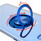 Bakeey Protective Case For Samsung Galaxy S10 Plus Plating Ring Grip Kickstand Car Magnetic Back Cover