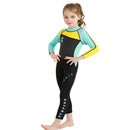 Kids Scuba One-piece Diving Suit UV Protection Neoprene Snorkeling Wetsuit Surfing Swimwear Protect Against Jellyfish