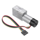Machifit JGY-370 DC 6V Reduction Gear Turbine Motor Worm Self-locking Encoder Motor Signal Feedback