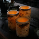 3PCS Battery Operated Timer Flameless LED Candle Tea Light+Remote Control for Wedding Home Garden Decoration