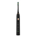 Loskii PA-213 Electric Toothbrush Rechargeable Ultrasonic Vibration Toothbrush 2 Replacement Heads