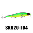 SeaKnight SK020 IPC 14g 110mm 0-1M Depth Fishing Lure Minnow Hard Baits Fishing Wobblers