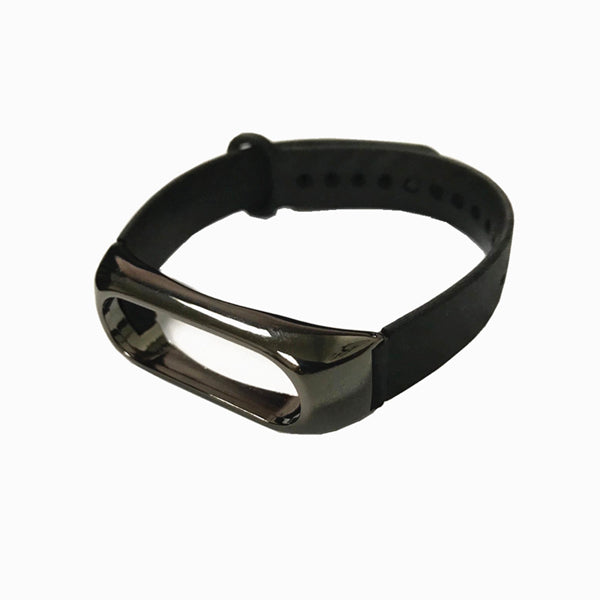Replacement Alloy Shell Wrist Strap WristBand For Xiaomi Mi Band 2