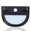 Solar Powered 37 LED Radar Sensor Wall Light Waterproof Outdoor Garden Security Lamp