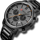 CURREN 8315 Chronograph Waterproof Quartz Watch Business Style Men Wrist Watch