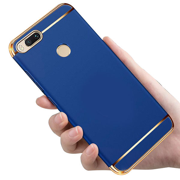 Bakeey Luxury 3 in 1 Plating Frame Splicing PC Hard Case For Xiaomi Mi A1/ Xiaomi Mi 5X
