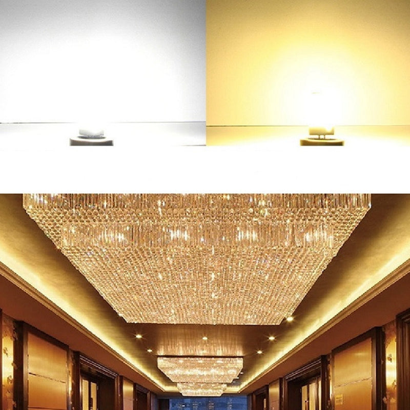 G4 AC/DC12V 4W SMD 2835 Crystal Silicone 20LED Corn Light Bulb Replacement Chandelier Halogen Lamps