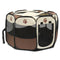 OxGord 45cm Pet Dog Cat Playpen Tent Portable Exercise Fence Kennel Cage Crate