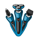 3 in 1 Electric Bald Shaver Waterproof Cordless Rechargable Wet&Dry Nose Hair Trimmer Razor