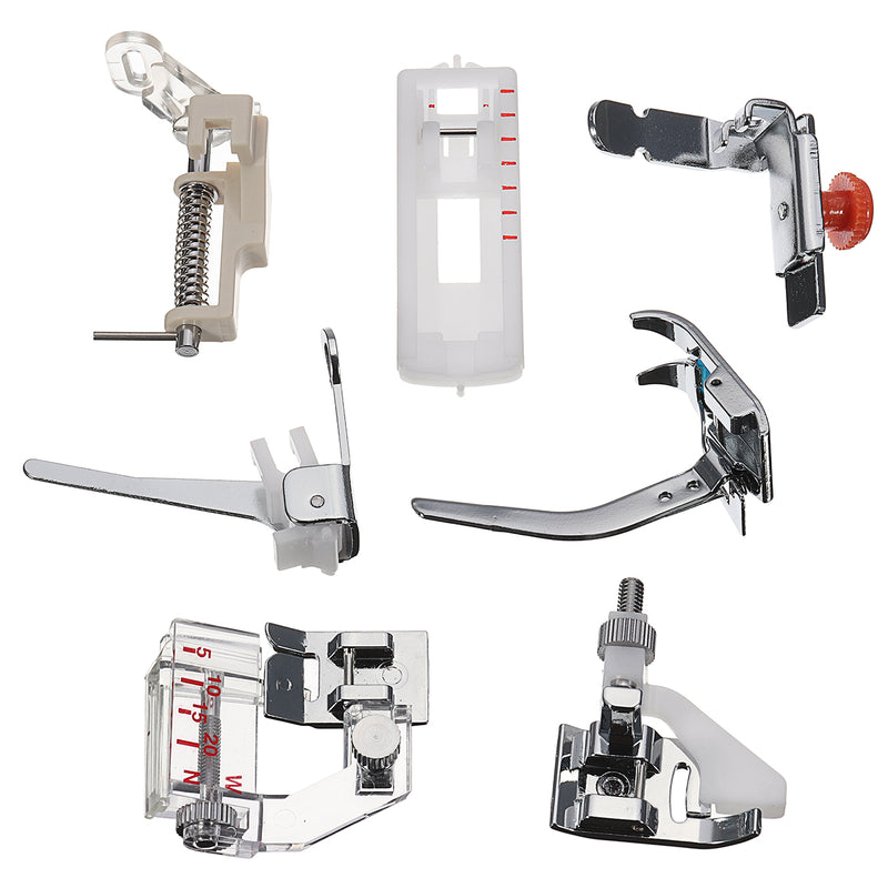 48Pcs Sewing Machine Presser Foot Feet Tool Kit Set Multiple Application