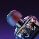 Sansui I37 Wireless Sports bluetooth 5.0 Earphone 9D Surround Dual Dynamic Magnetic Bass Headphone with Mic for iPhone Xiaomi Huawei