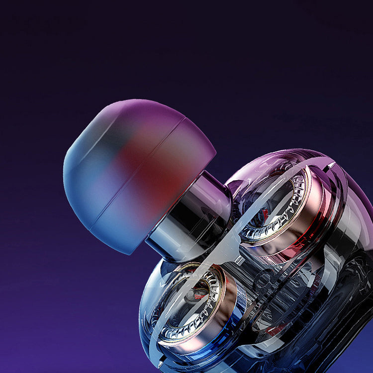 Sansui I37 Wireless Sports bluetooth 5.0 Earphone 9D Surround Dual Dynamic Magnetic Bass Headphone with Mic for iPhone Xiaomi Huawei