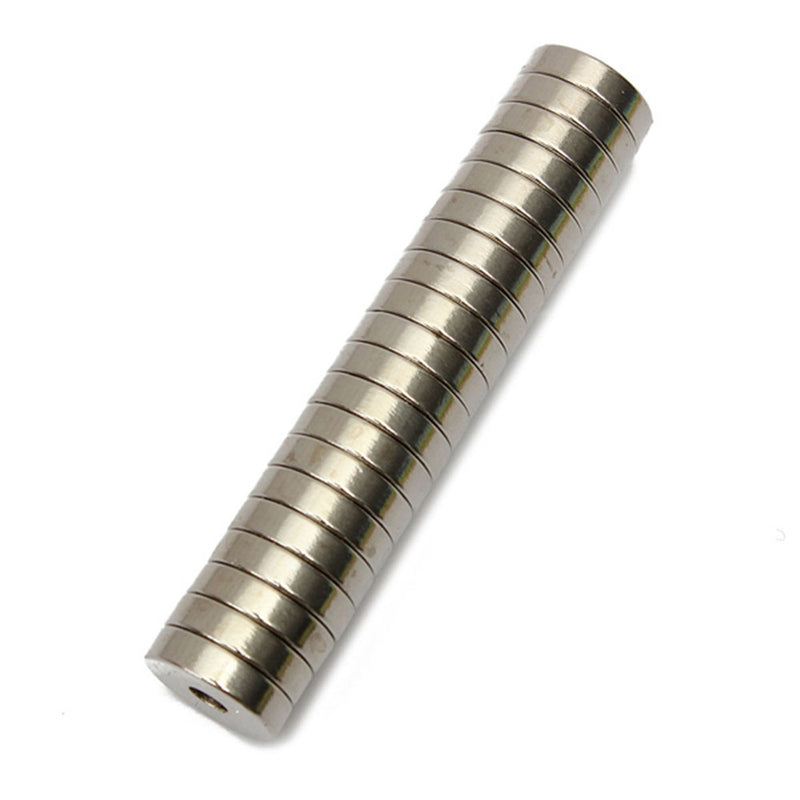 20pcs N50 15x4mm Strong Round Neodymium Magnets 4mm Hole Countersunk Ring Magnet