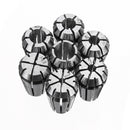 7pcs 1-7mm ER11 Spring Chuck Collet Set For CNC Milling Lathe Engraving Machine