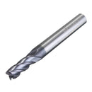 2/3/4/5/6/8/10mm Milling Cutter Tungsten Steel Coated 4 Flutes End Mill Cutter CNC Tool
