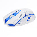 HK6500 2.4GHZ Wireless Suspension Keycap Keyboard and 1600DPI Wireless 4D Button Gaming Mouse Combo for Office PC and Laptop