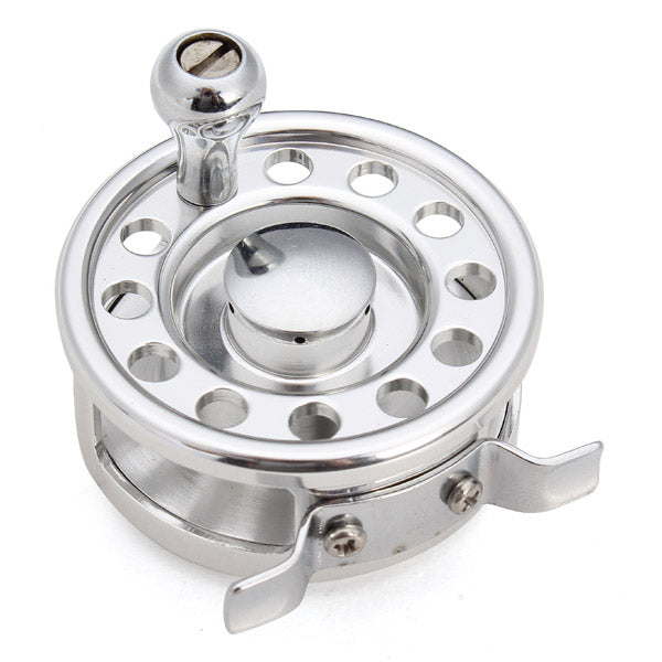 Aluminum Fish Line Raft Wheel Fly Fishing Reel Fish Line Wheel Fishing Tackle