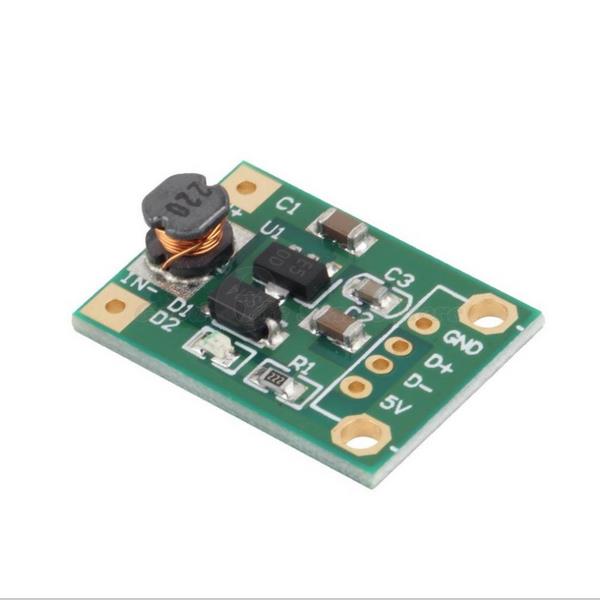 5Pcs DC-DC 1V-5V To 5V 500mA Boost Converter Step Up Power Module