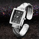 Cansnow E1712 Fashion Style Ladies Bracelet Watch Stainless Steel Band Quartz Watch
