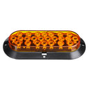 6 Inch 24LED Car Tail Lights Oval Rear Turn Signal Indicator Lamp For Trailer Truck Caravan