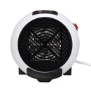 220-240V 1000W Portable Mini Desktop Heater Fan 3 Speeds Timer Fast Heating Silent Winter Warmer for Home Office Power Off Protection