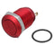 Excellway 5A/16V 12mm 2Pin Button Switch Stainless Steel Momentary Push Button Switch Flat Top 5 Color