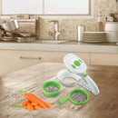 6 in 1 Quick Dicer Dish Fruit Vegetable Dicing Slicer Carrot Cutting Device Kitchen Quick Shredder Rasp Fruit Slicing Tools