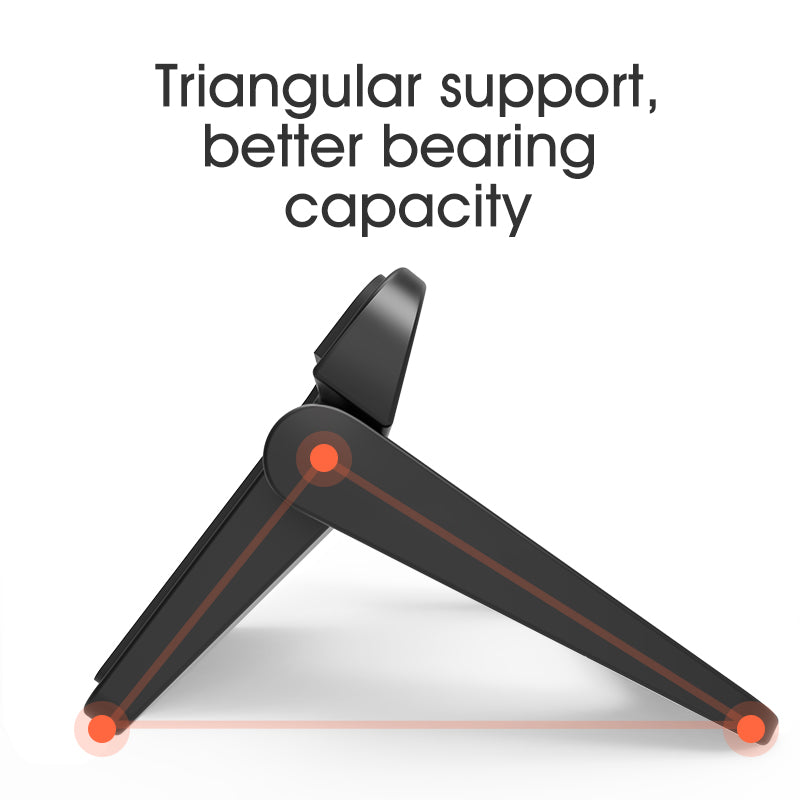 Lingchen Mini Portable Laptop Stand Cooling Pad Phone Holder for Smart Phone Laptop