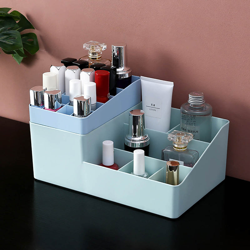 Japanese Style Cosmetics Storage Box Plastic Simple Clamshell Desktop Jewelry Organizer Box Lipstick Storage Box