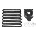 Drillpro Multi Template 6 Folding Ruler Measuring Tool Angle Ruler Foldable Ruler with Drill Guide