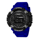 HONHX 53-66F Men Fashion Luminous Display Stopwatch Alarm Clock Digital Watch