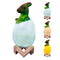 Loskii KL-02 Decorative 3D Deputy Dinosaur Egg Smart Night Light Touch Switch 3 Colors Change LED Nightlight For Christmas Gifts