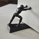 Cast Iron Wrought Iron Ornaments Windproof Door Stopper Door Stopper Anti-collision Door Resistance Door Wedge Creative Door File Free Punching